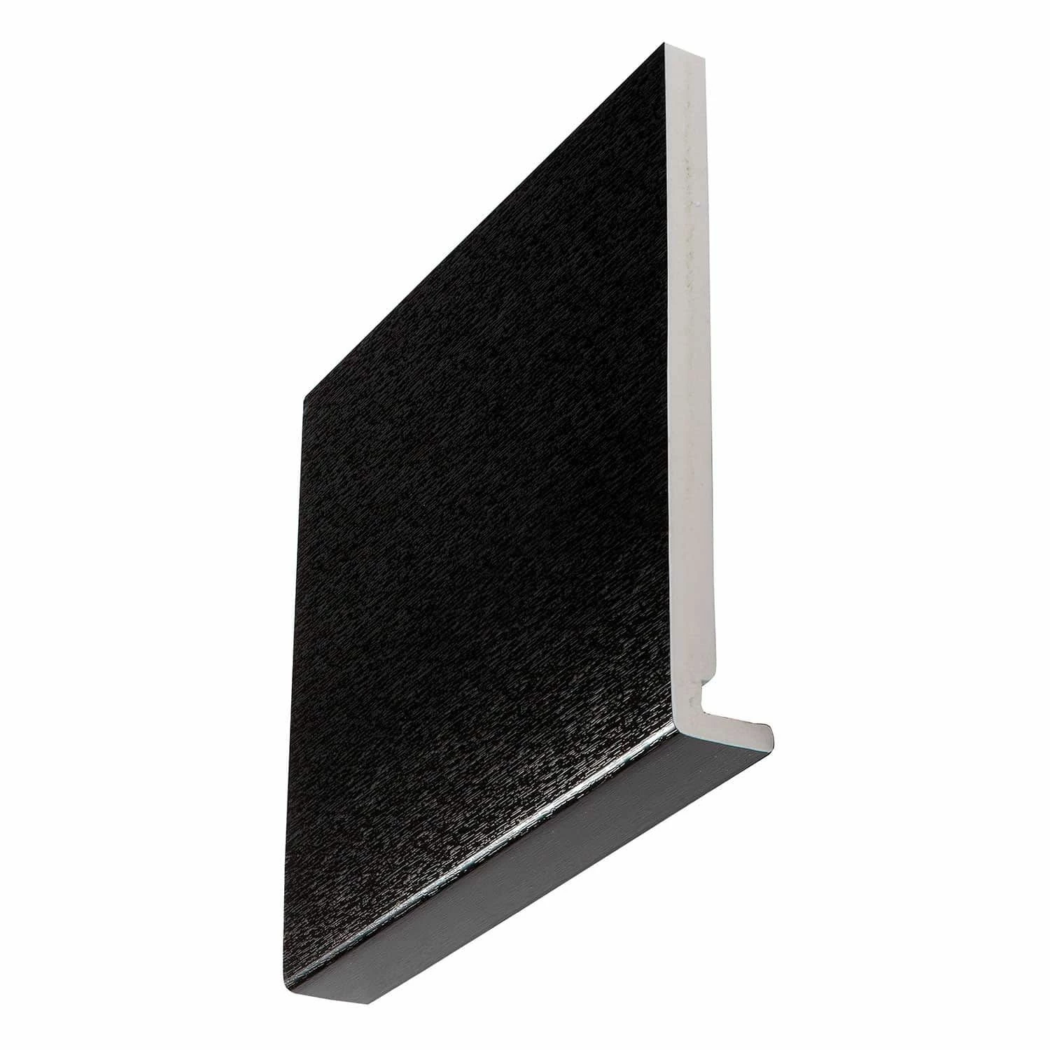 Black Ash Square Chamfered 16mm X 150mm Full Replacement Fascia Board (5m) 3 Black Ash Square Chamfered 16mm X 150mm Full Replacement Fascia Board (5m)