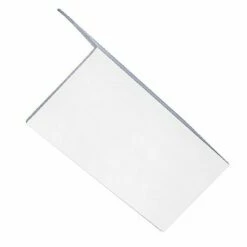 60mm X 60mm Brilliant White Rigid Angle Trim (5m)